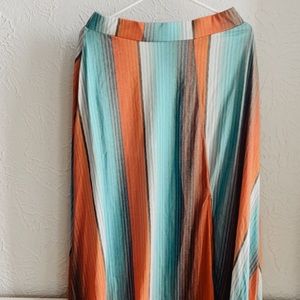 Serape Maxi Skirt